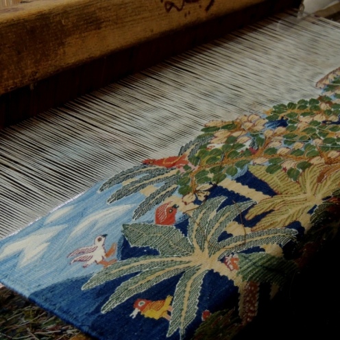 Carpet on the loom2